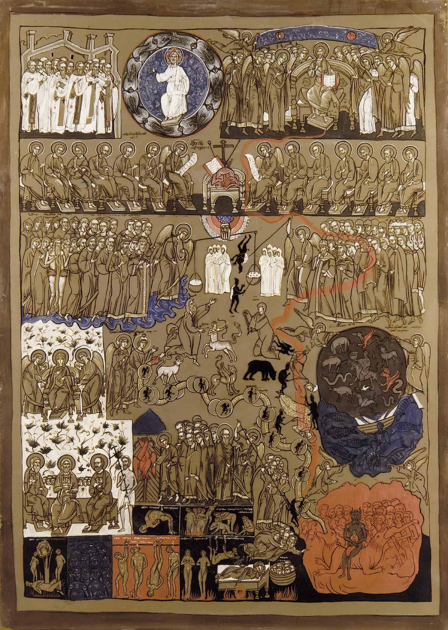 Copia-ricostruzione del Giudizio Universale, opera di Adol'f Ovčinnikov