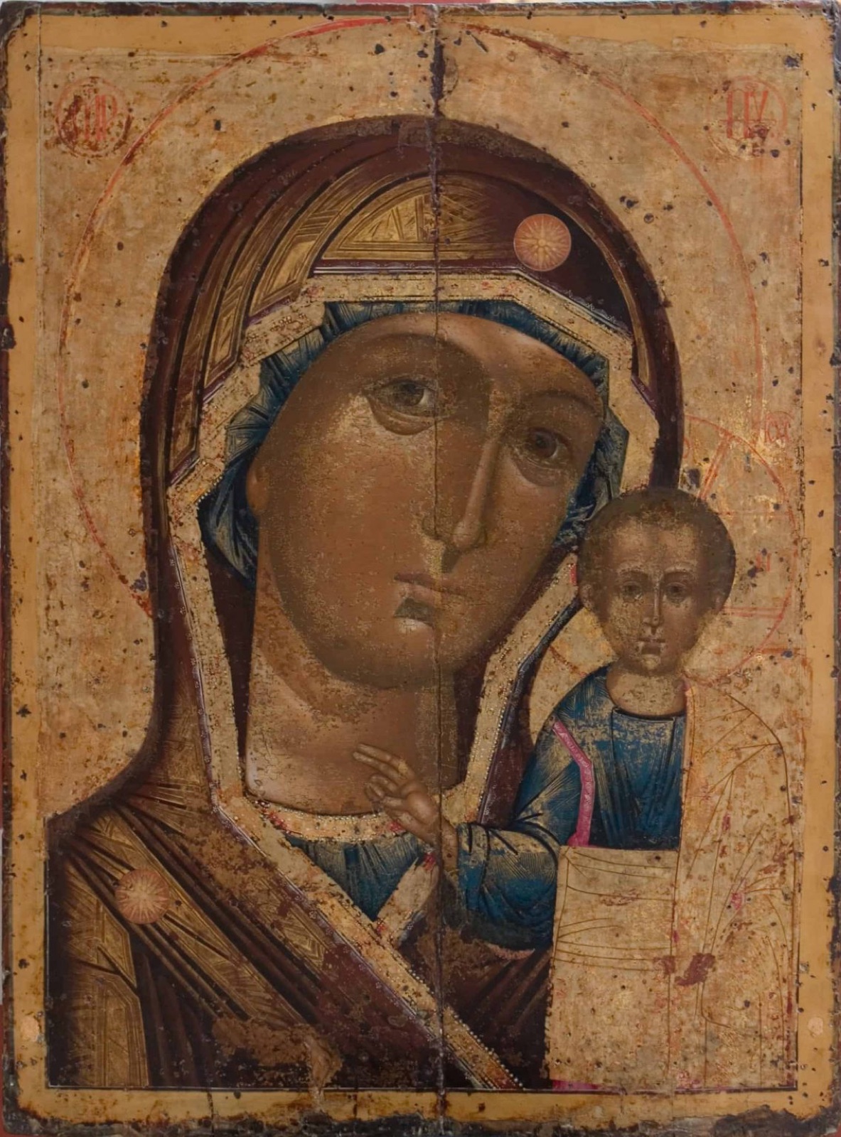 Antica icona della Madre di Dio di Kazan