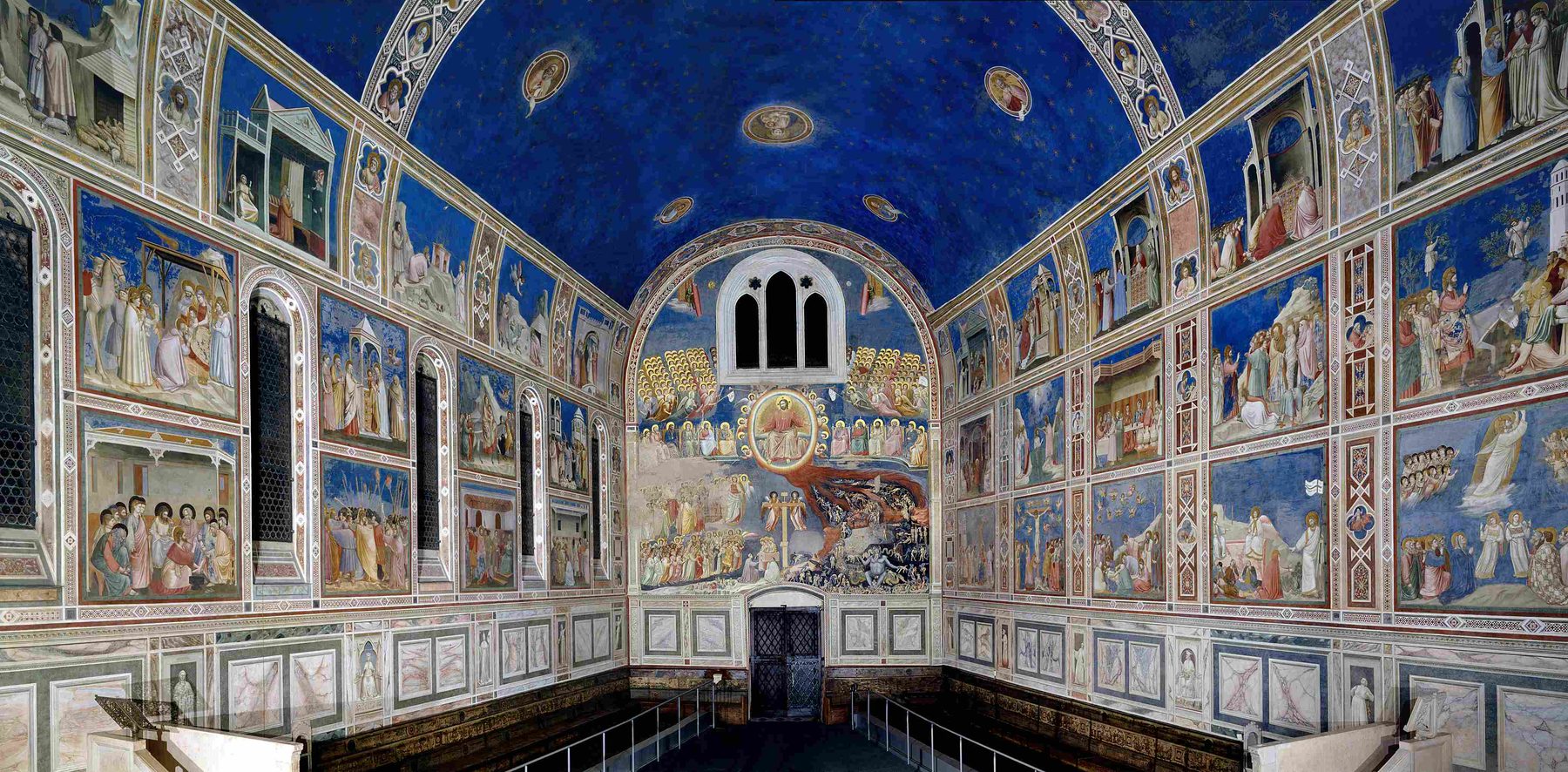 La Cappella degli Scrovegni di Padova affrescata da Giotto
