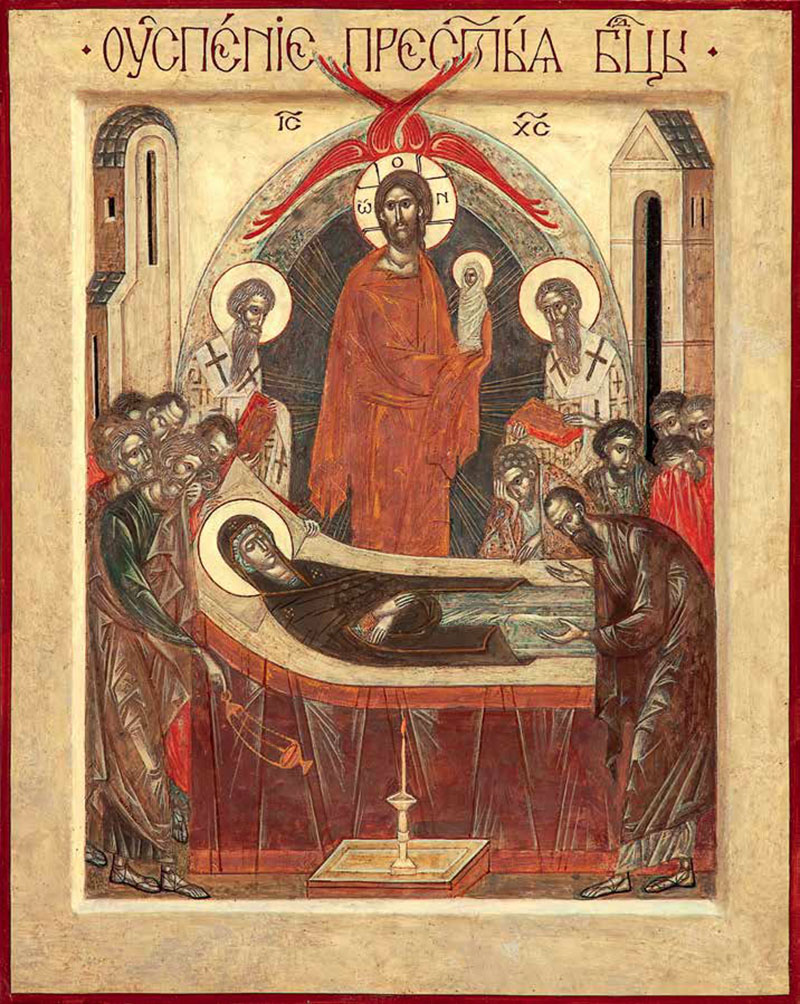 Figure che irradiano letizia • Le icone di Irina Zaron