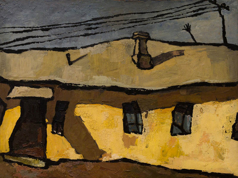 Baracche invece di icone Oscar Rabin