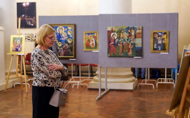 La mostra di Elena Čerkasova a Mosca