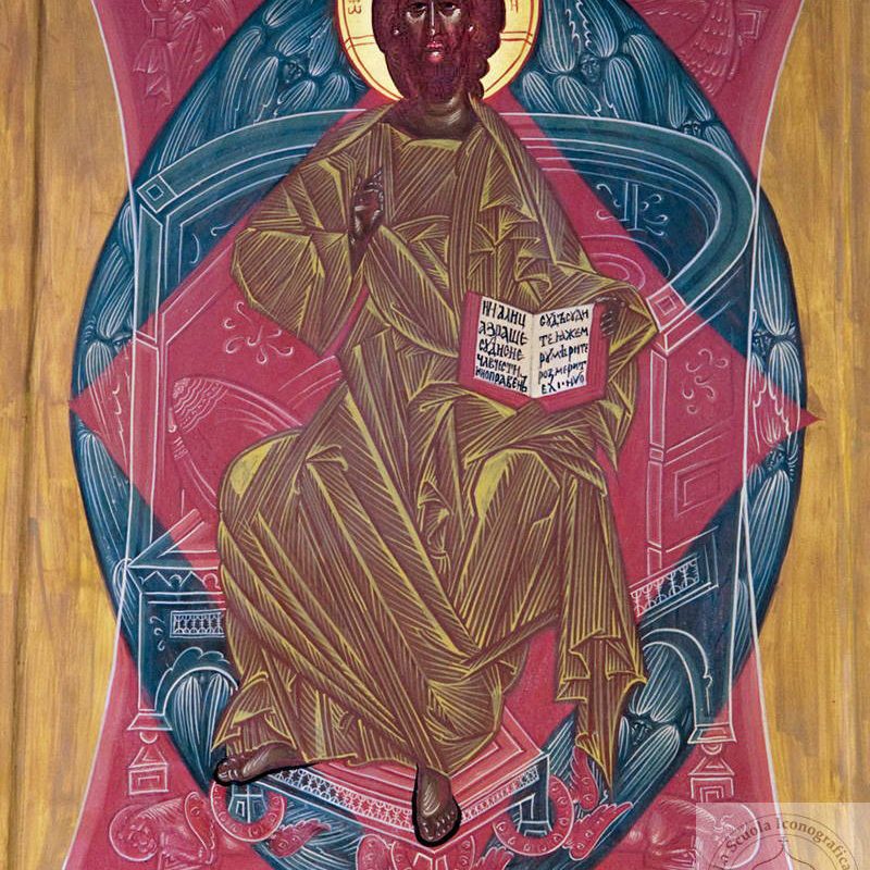 Cristo tra le potenze (Deesis)