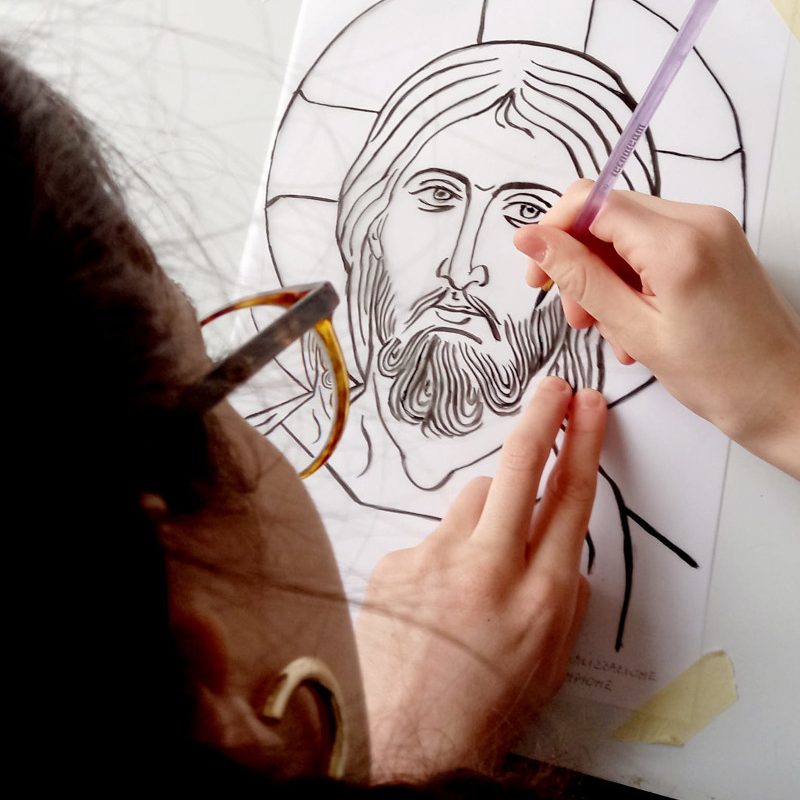 Laboratorio sul calco