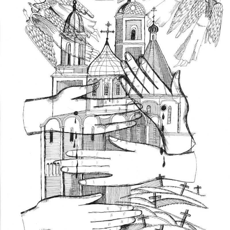 serie «Sulla via di un grande dolore»